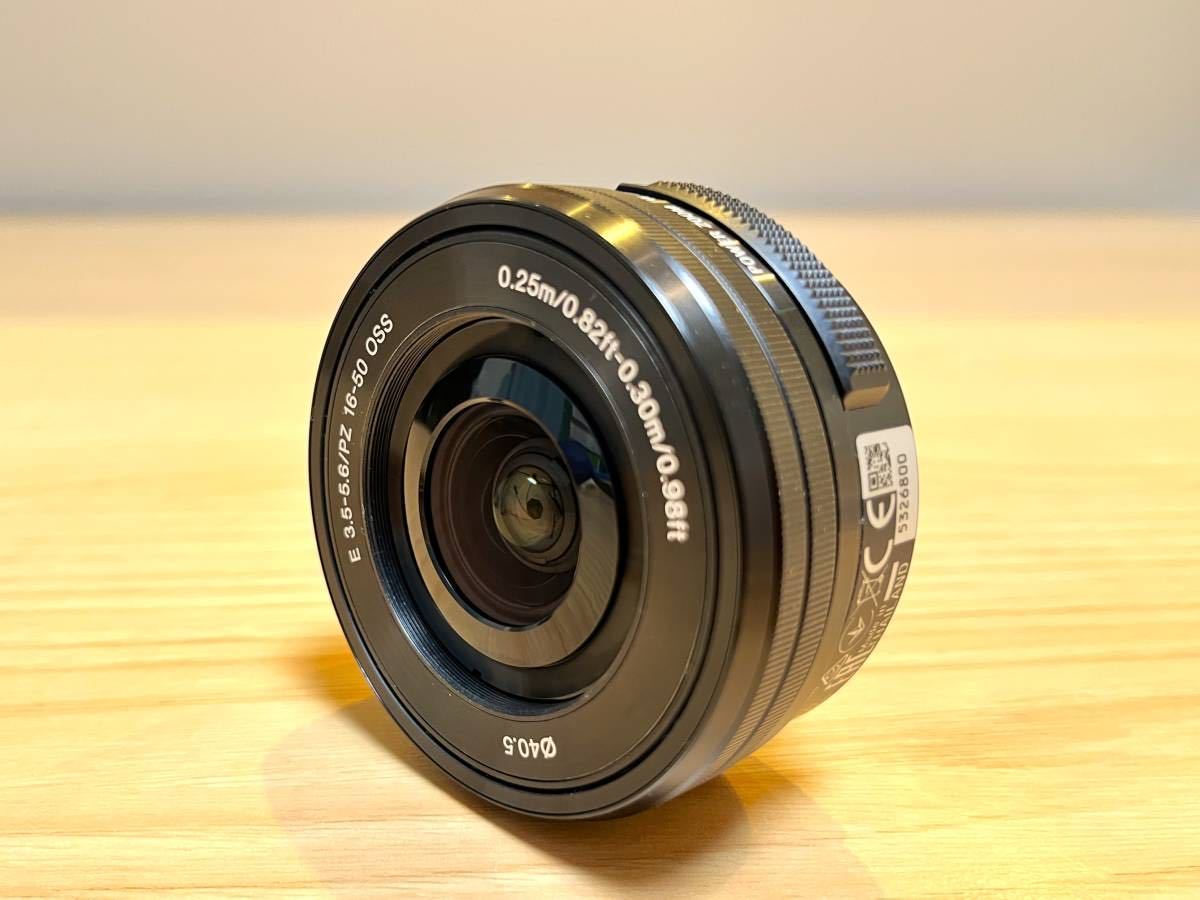 動作確認済み・美品】SONY カメラレンズ SELP1650 E F3.5-5.6mm PZ 16-