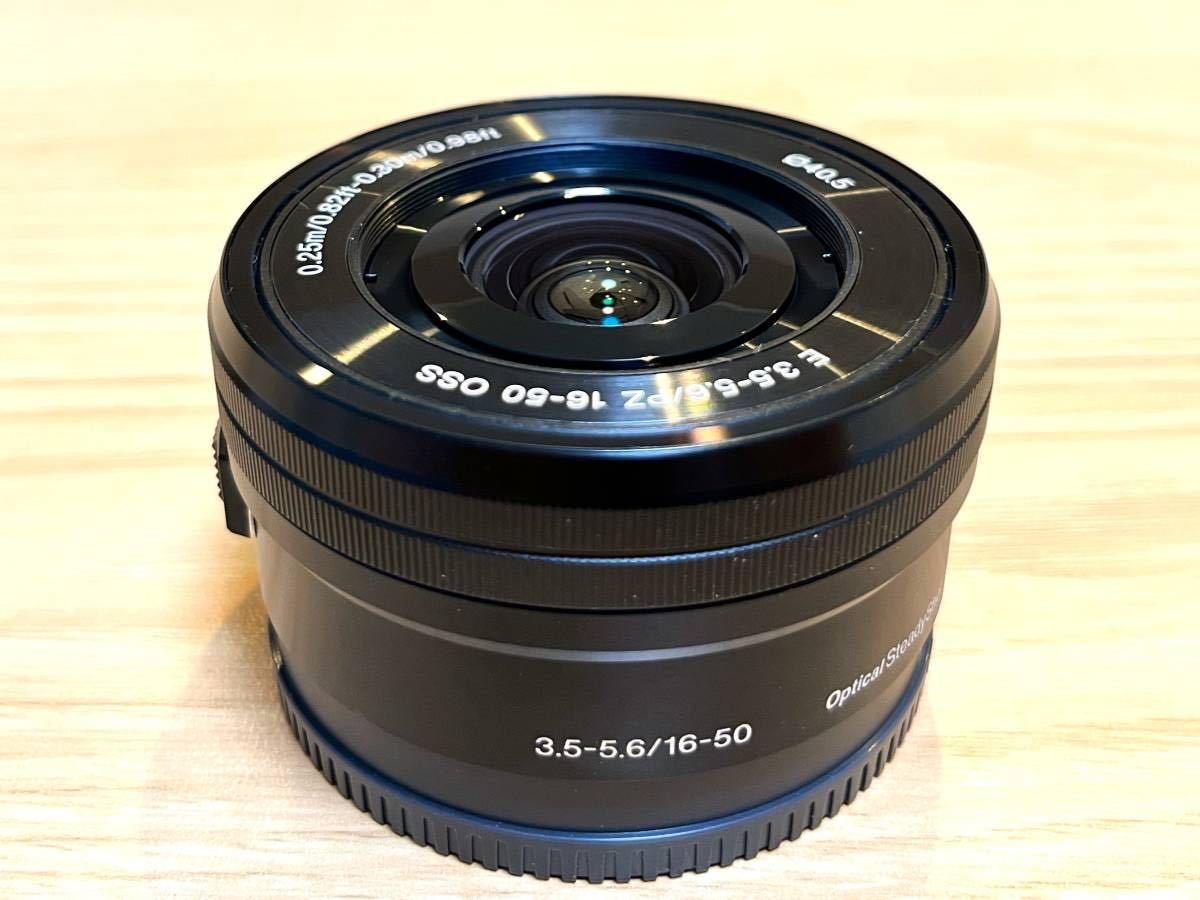 動作確認済み・美品】SONY カメラレンズ SELP1650 E F3.5-5.6mm PZ 16-