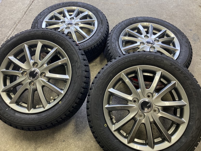 新作入荷，高品質 2022年製 スタッドレス 4本セット ZACK JP016 14x4.5J 4/100 +45 TOYO OBSERVE GIZ2 155/65R14 N-BOX タント デイズ ワゴンR 軽自動車(スタッドレスタイヤ)｜売買されたオークション情報、yahooの商品情報をアーカ 4穴