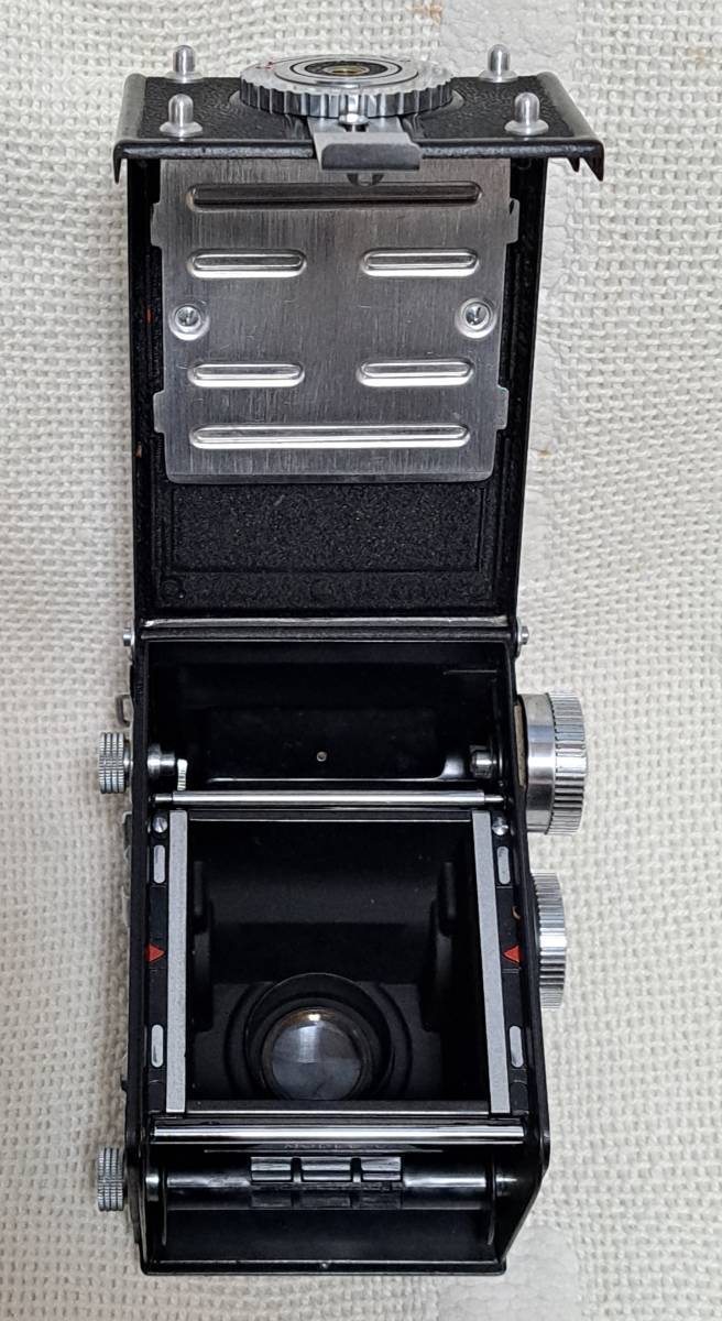 二眼レフカメラ Yashicaflex フィルム1本付き 国産二眼レフ