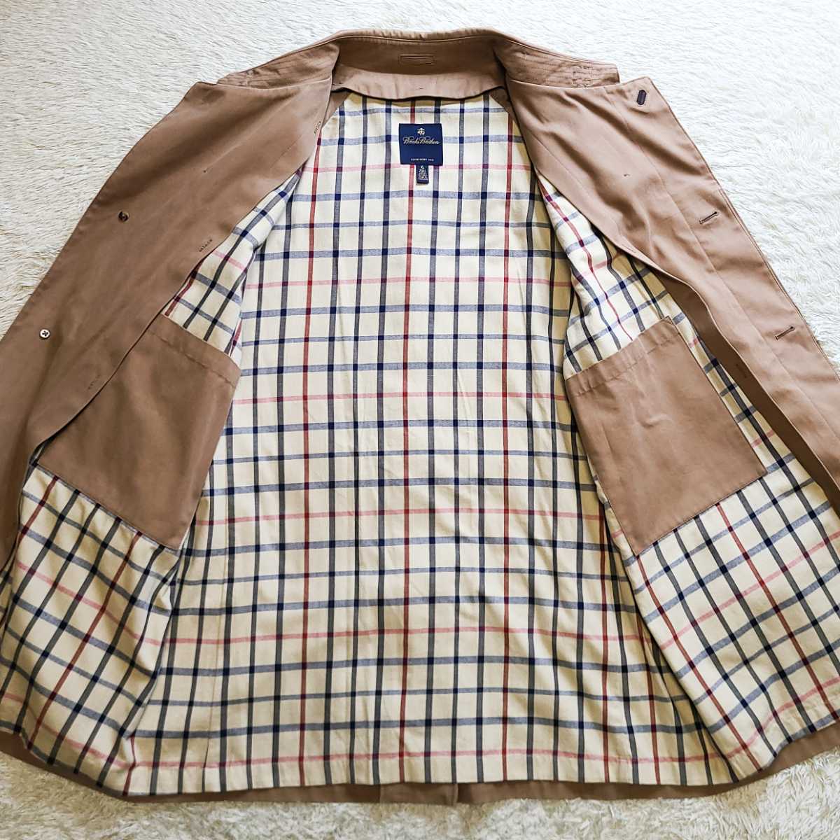 希少XLサイズ!!ブルックスブラザーズ BROOKS BROTHERS トレンチコート 