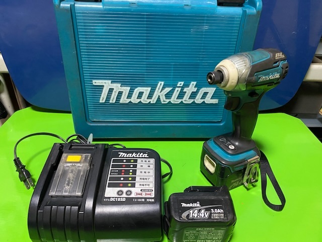 マキタ 充電式インパクトドライバー TD136D バッテリー BL1430 14.4V  
