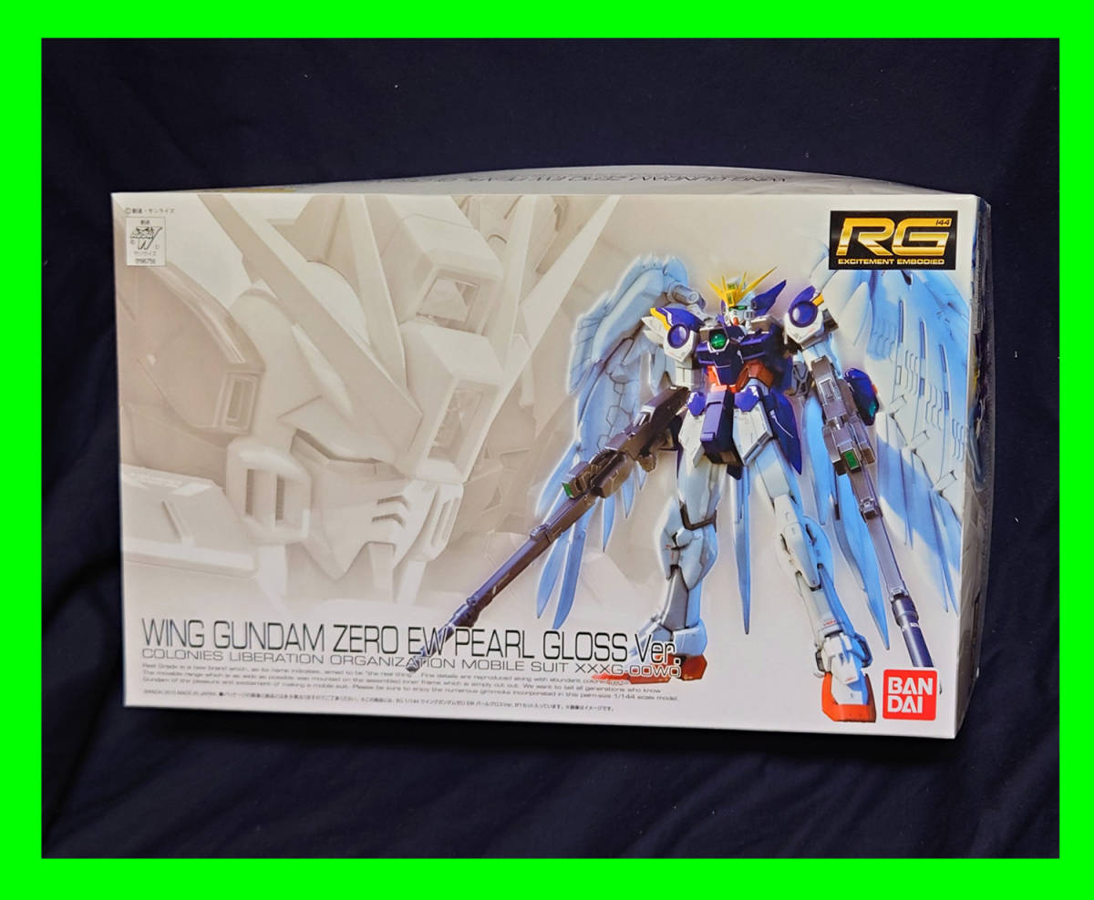 ウイングガンダムゼロ EW RG 1&frasl;144 | パールグロスver.の人気 ew 2026年最新rg パールグロス イベント限定RG ホビー パールグロスVer.｜バンダイ EW（パールグロスVer.）｜わるさんのガンプラ SPIRITS EW│株式会社BANDAI Gross