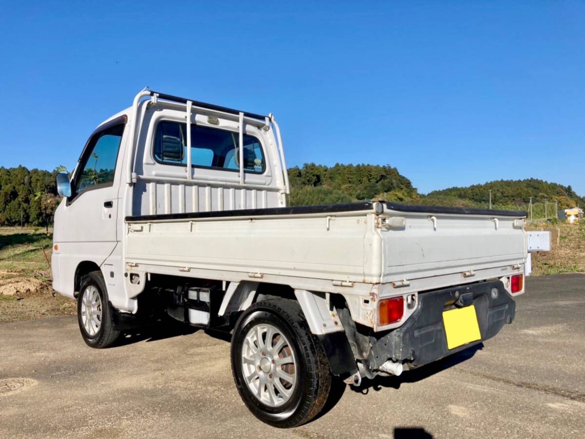 スバル サンバートラック 4WD サンバー 三方開 TB スーパー クラシック 