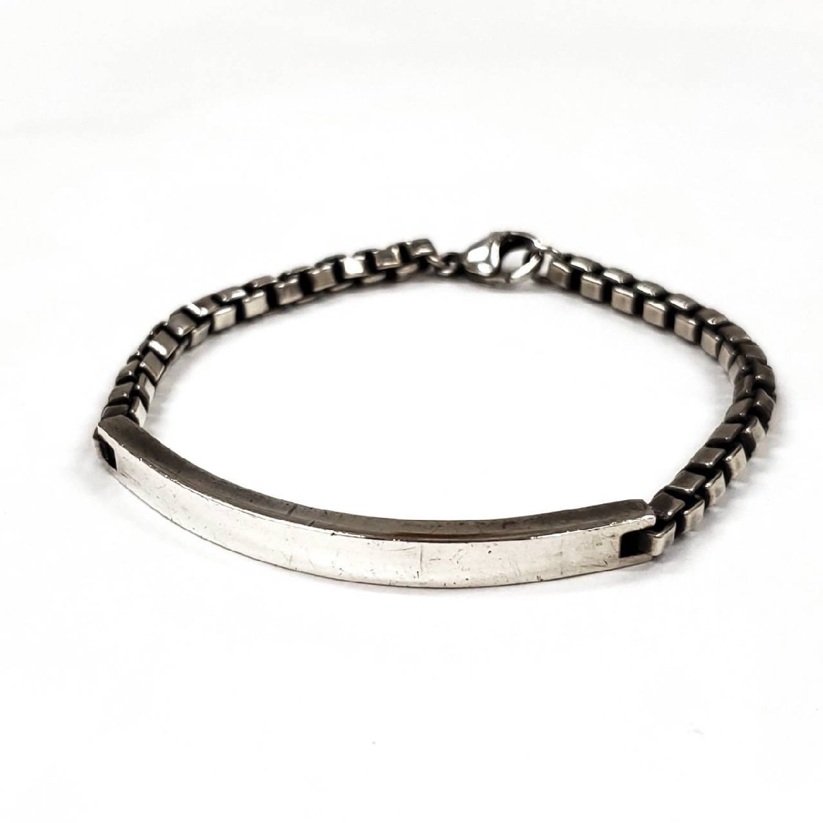 TIFFANY&Co. ティファニー プレート チェーン ブレスレット 925