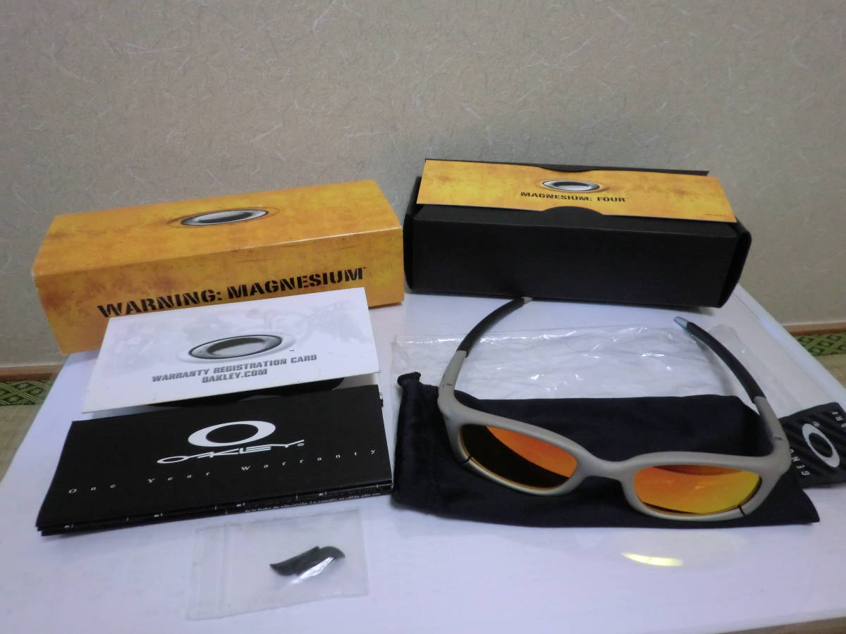 OAKLEYオークリーMAG FOURマグフォーPlasma/Fire Iridiumプラズマ 