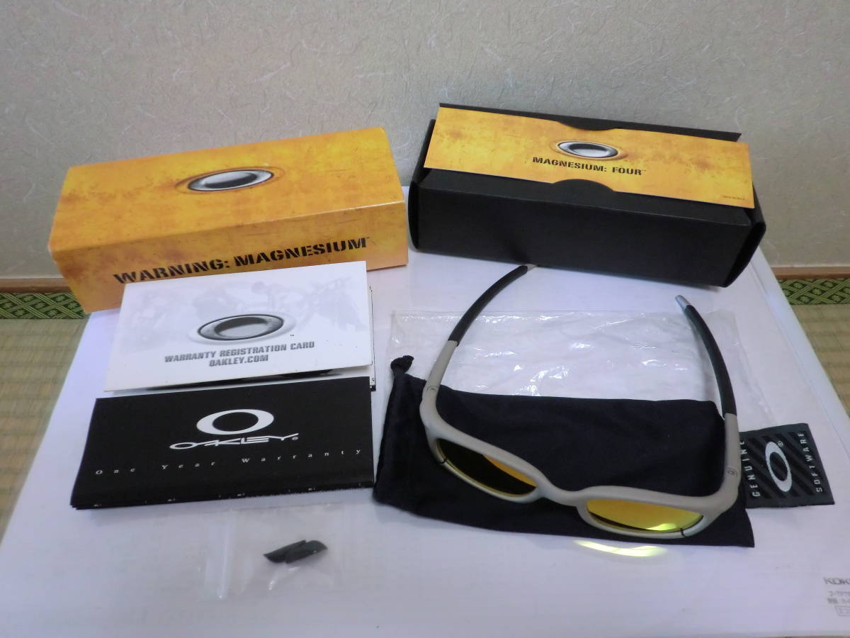OAKLEYオークリーMAG FOURマグフォーPlasma/Fire Iridiumプラズマ 