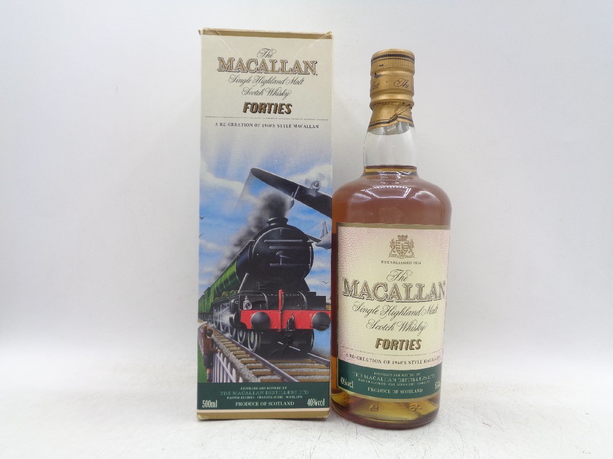 The MACALLAN FORTIES ザ マッカラン 1940