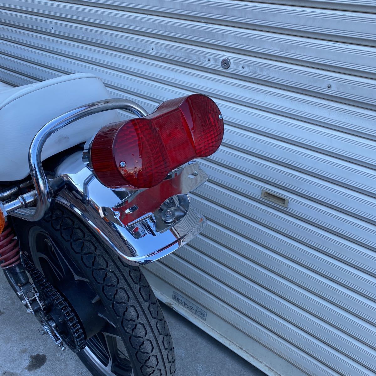ホンダ CB250T CB400T ホーク バブ リアフェンダー リヤフェンダー