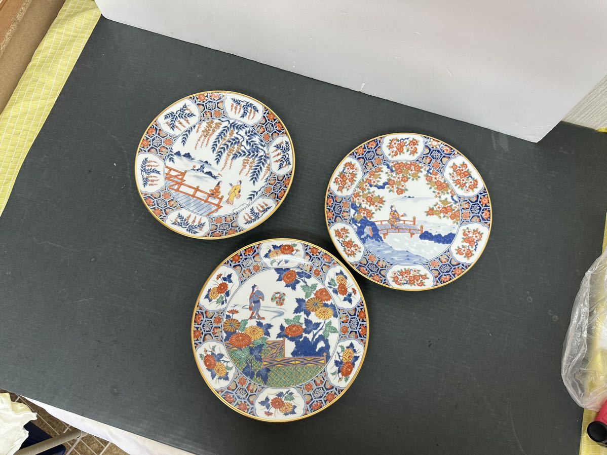 未使用 香蘭社 有田焼 フランクリンポーセリン 限定版絵皿 花の宴 2枚 未使用 香蘭社 有田焼 フランクリンポーセリン 限定版絵皿 花の宴 2枚