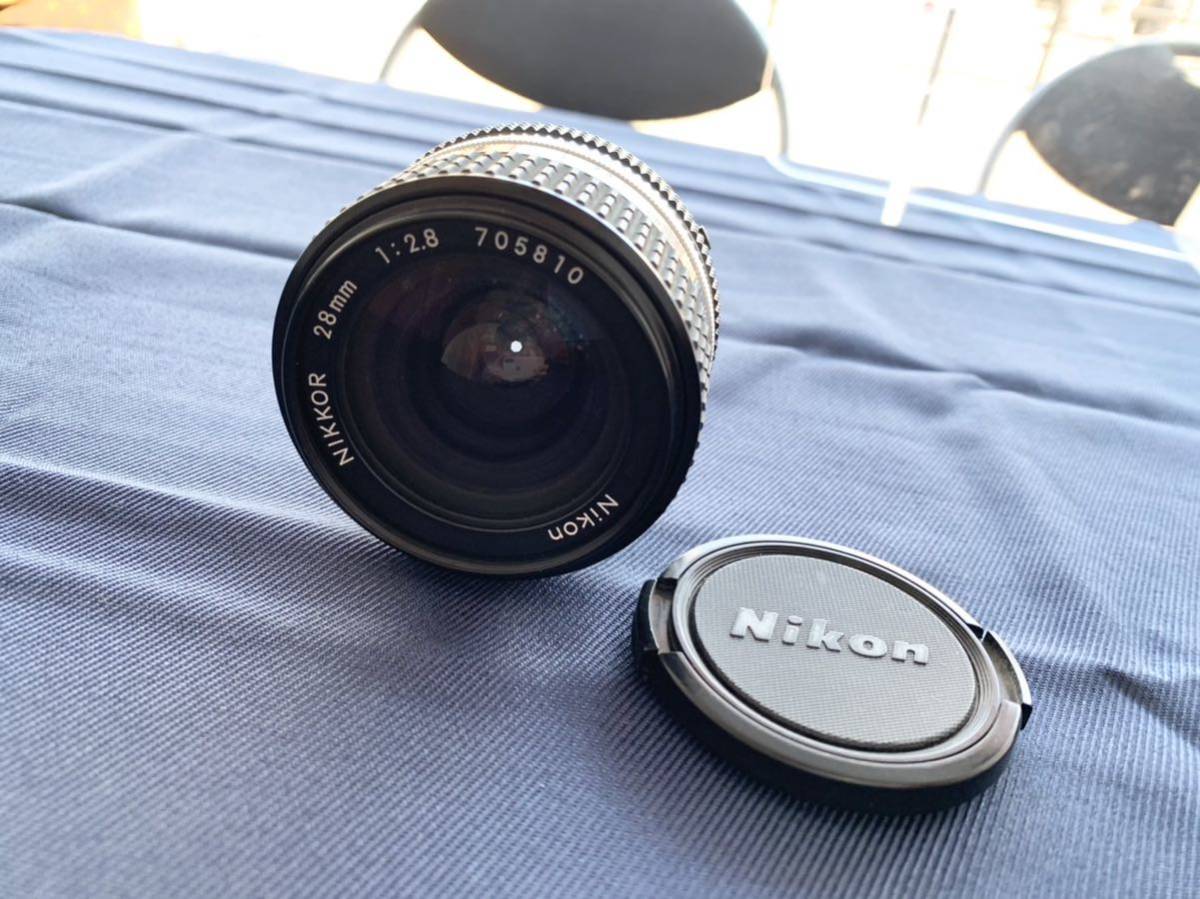  Nikon Ai-s NIKKOR 28mm 1:2.8 単焦点レンズ ニコン ニッコール(ニコン)｜売買されたオークション情報、yahooの商品情報をアーカイブ公開 - オークファン ニコン