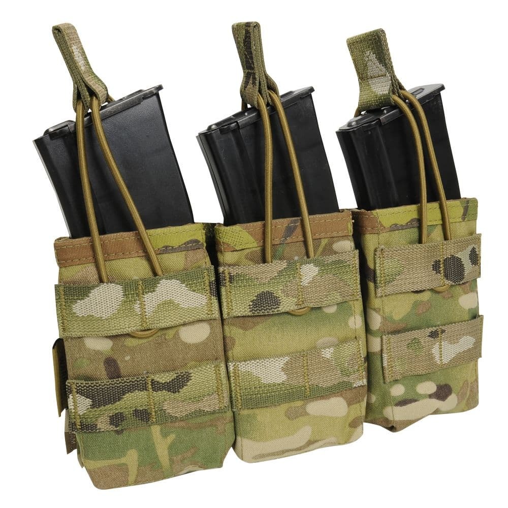 WARRIOR ASSAULT SYSTEMS トリプルマグポーチ AK-47/AKM/AK-74用 [ マルチカム ]