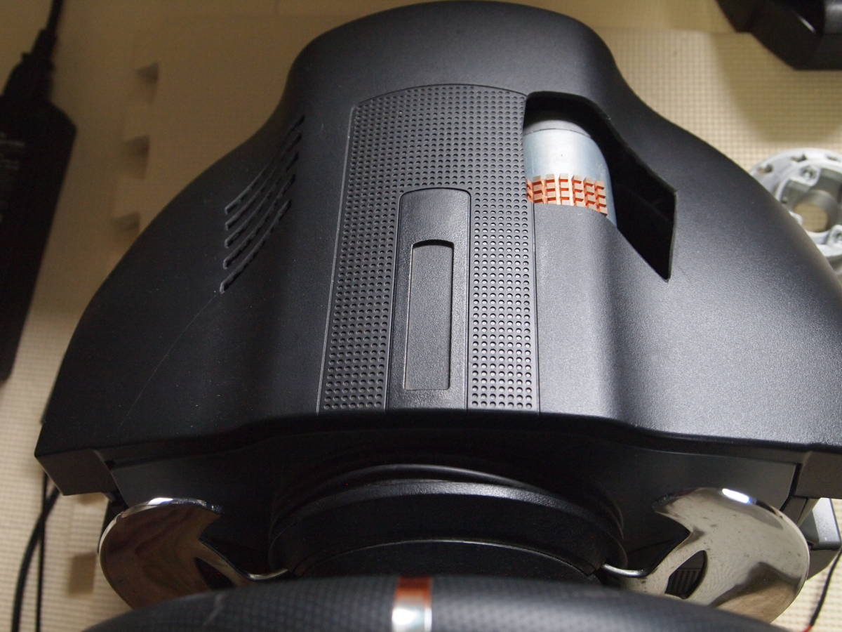 THRUSTMASTER T500RS 冷却改造 ペダル無し ハンコンベースのみ (テレビ 