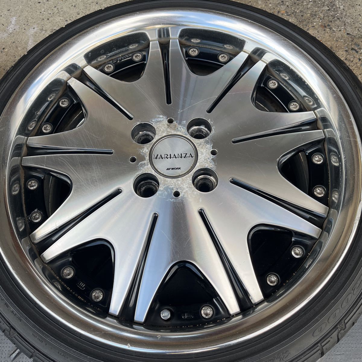 WORK ワーク VARIANZA ヴァリアンツァ バリアンツァ 16インチ 6.5J+38  