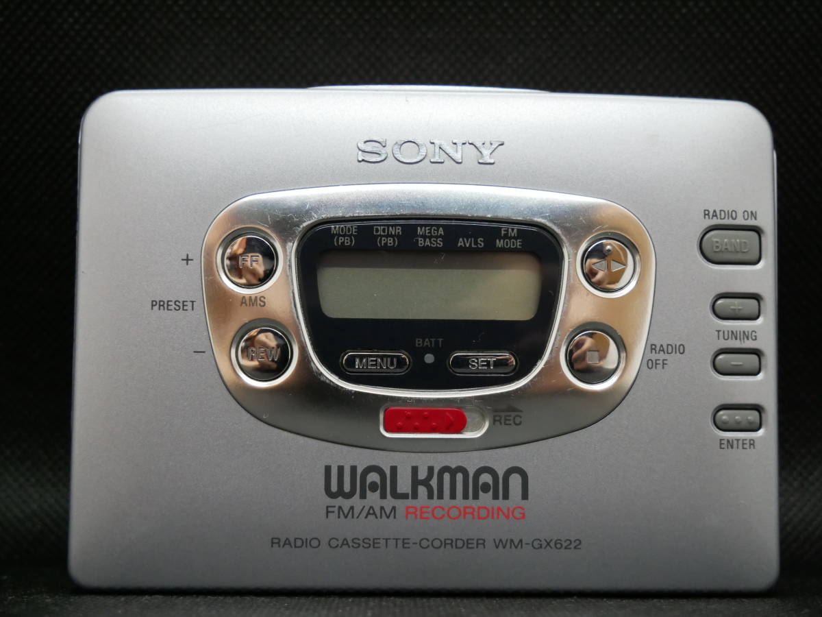 SONY「WM-GX622」FM/AM録音再生付きウォークマン 整備品