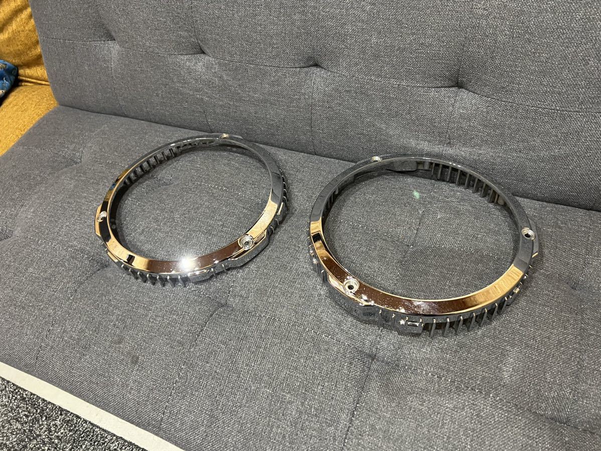 CBX400F メッキインボード前後　美品　メッキ加工後未使用 ホンダ cbx400f cbx400ff メッキ インボードリング インボード リング