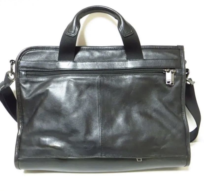 希少 TUMI 963110D4 オールレザー ビジネスバッグ 2way 黒 美品 TUMI 963110D4 オールレザー ビジネスバッグ 2way 黒 【公式通販】