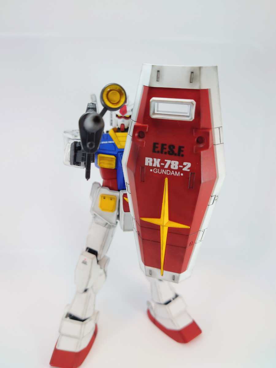 塗装済み 完成品 ガンプラ MG 1/100 RX-78-2 ガンダム ver.1.5 