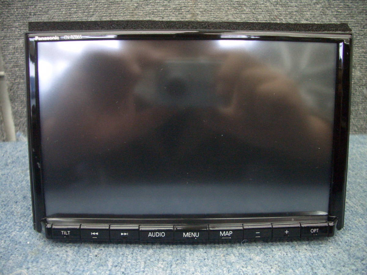 □□2211-149 スズキ純正 Panasonic 8インチ メモリーナビ CN-RZ865(CN-RZ865ZA) 地図データ2020年 フルセグ/Bluetooth/DVD 動作確認済み スズキ純正ナビ スズキ純正パナソニック製ナビ スズキ(純正) スタンダードメモリーワイドナビセット(パナソニック スズキ純正 ソリオ