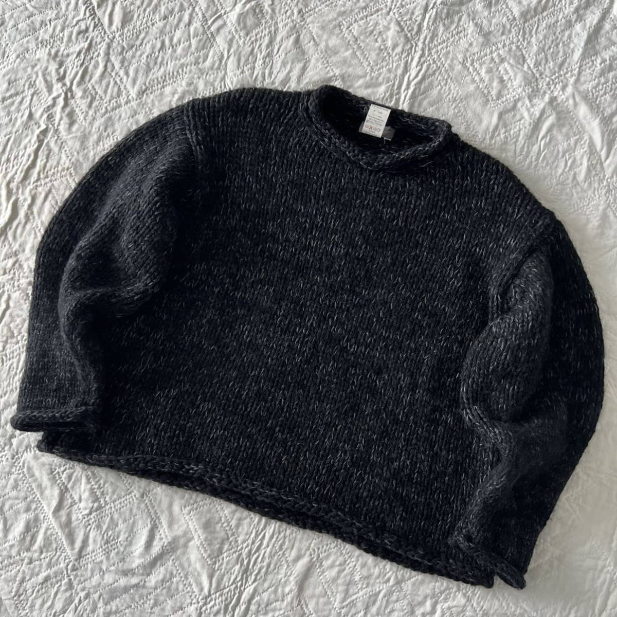 Yohji Yamamoto POUR HOMME 1998AW yamamoto yohji Pour | 1998aw ウール リブ切替 ビッグシルエット - Homme Fashion