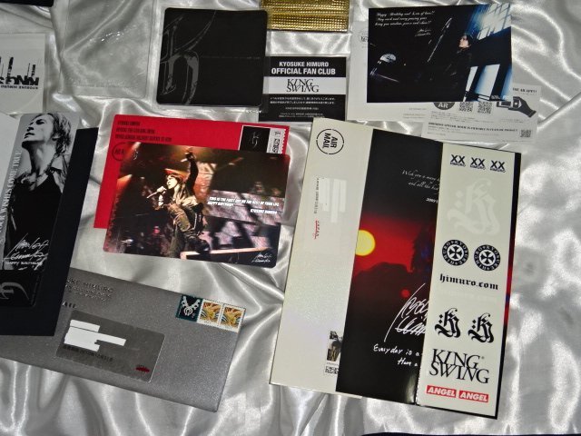 □ 氷室京介ほぼ未使用の主に継続特典類などまとめて出品