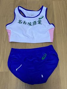 アシックス レーシングブルマ 陸上 女子 ユニフォーム 愛知 名古屋商業