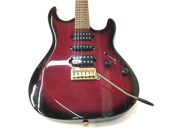 ⑱ アリアプロ ツー マグナシリーズ エレキ ギター 赤 動作良好 Aria