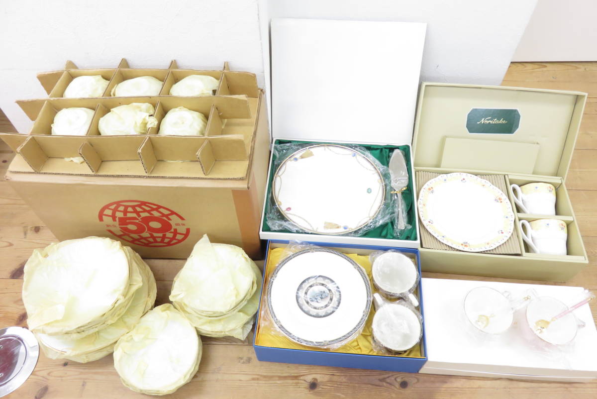 お買い得，新作 09682 ロ411-161 ノリタケ 食器 まとめ セット Noritake マツダ 50周年 お皿 大皿 B&B プレート カップ＆ソーサー マグカップ 140(ノリタケ)｜売買されたオークション情報、yahooの商品情報をアーカ ノリタケ
