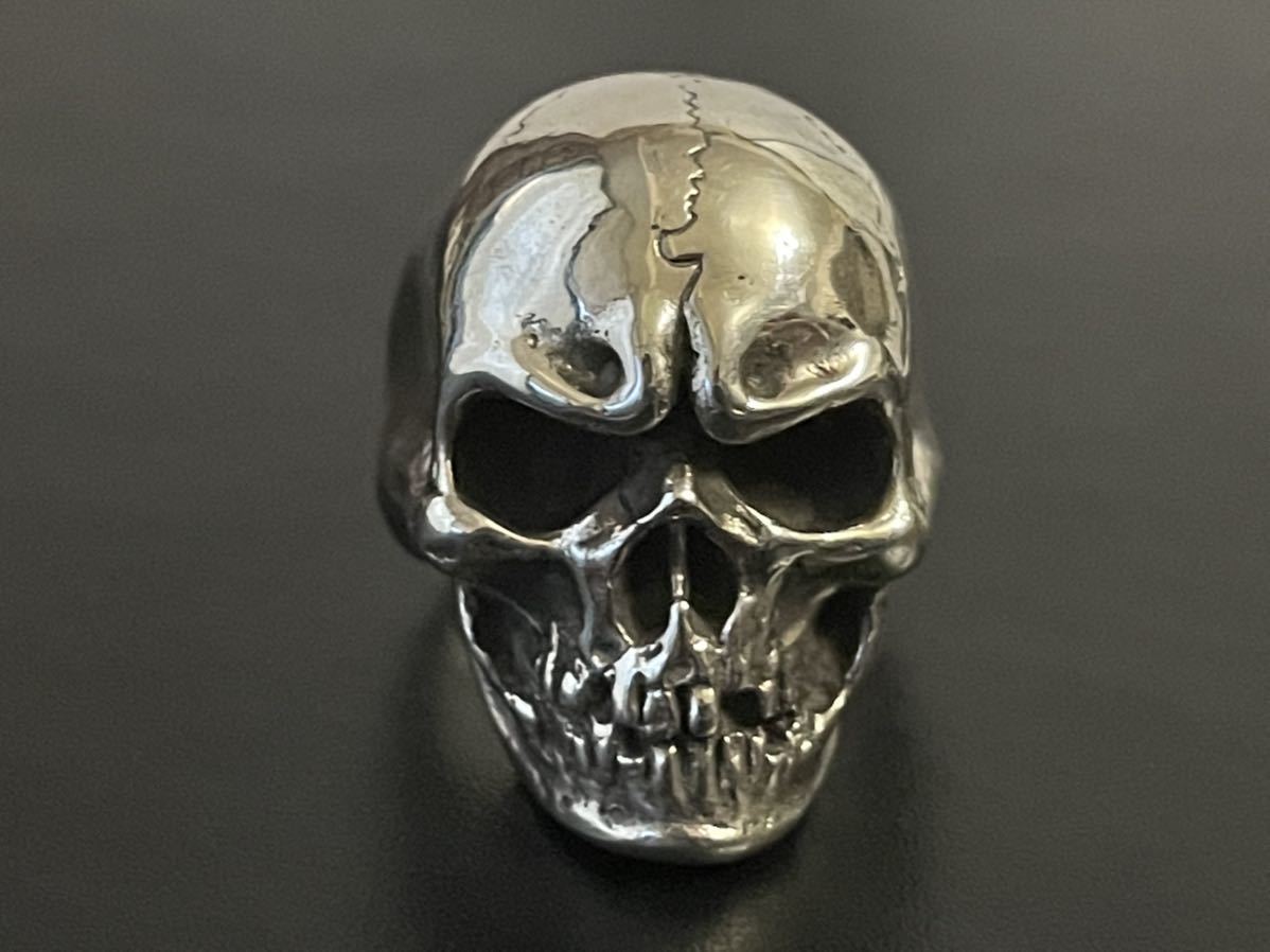 レア 新品同様 BIG TWIN Skull Ring ビッグツイン キングスカル リング 
