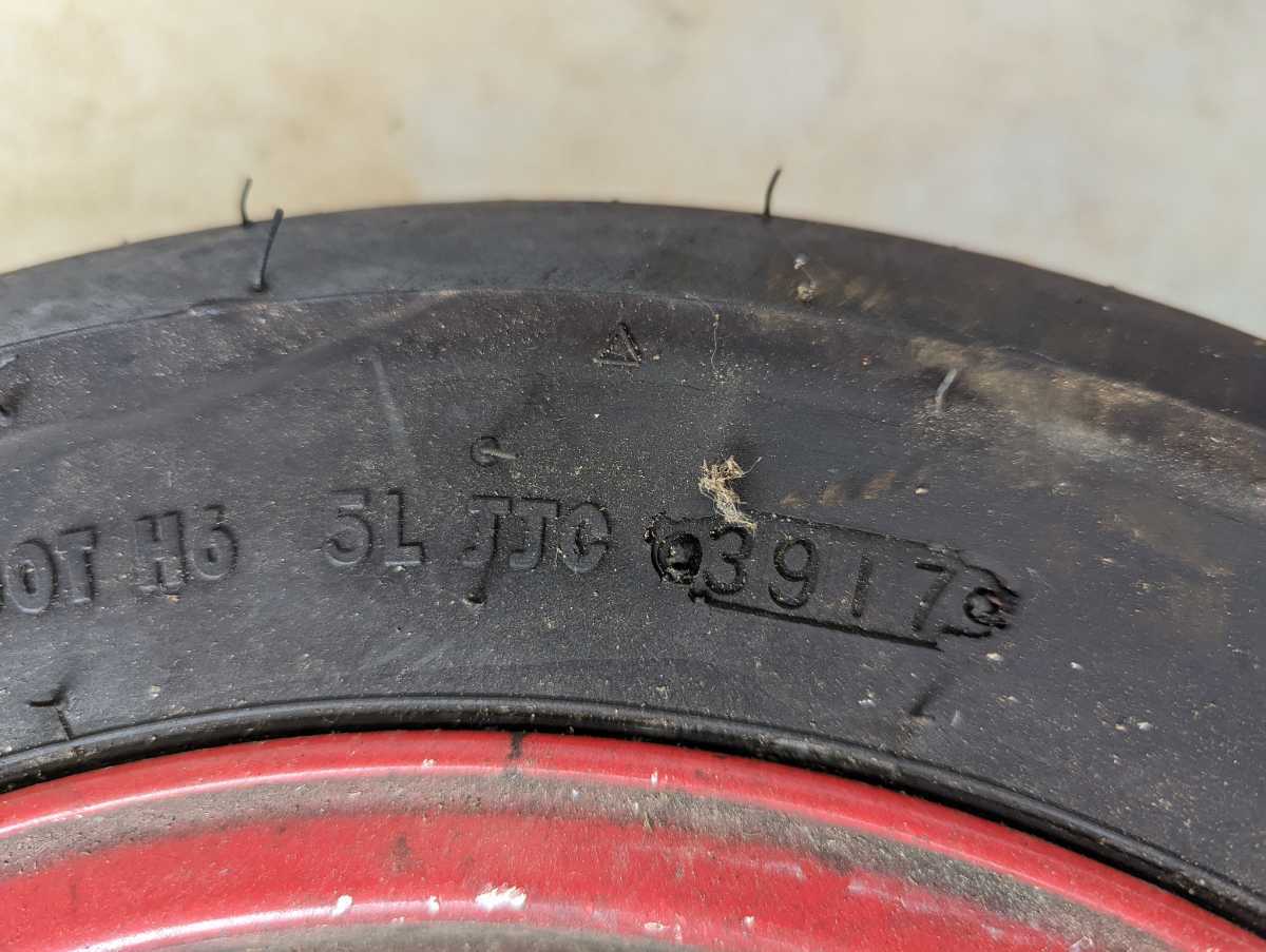 NSR50 ホンダNSR50⁄80用フロント•リヤホイールセット バイク 12x2.75