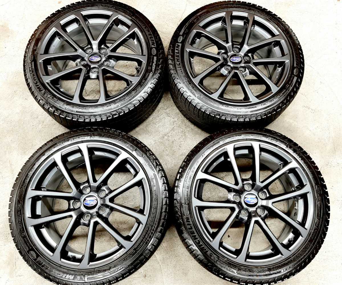 極上品】スバル WRX S4 純正 ホイールタイヤ ミシュラン X-ICE3 245