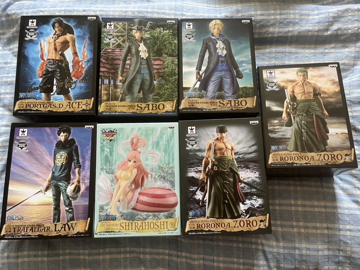 最安値，低価 ワンピースフィギュア7種類(ONE PIECE)｜売買されたオークション情報、yahooの商品情報をアーカイブ公開 - オークファン その他