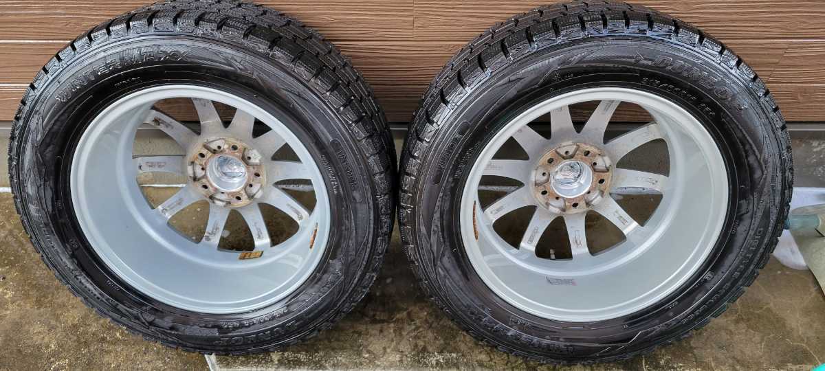 社外ホイール付き215/60R16スタッドレス4本セットバリ山 ヴェゼル等