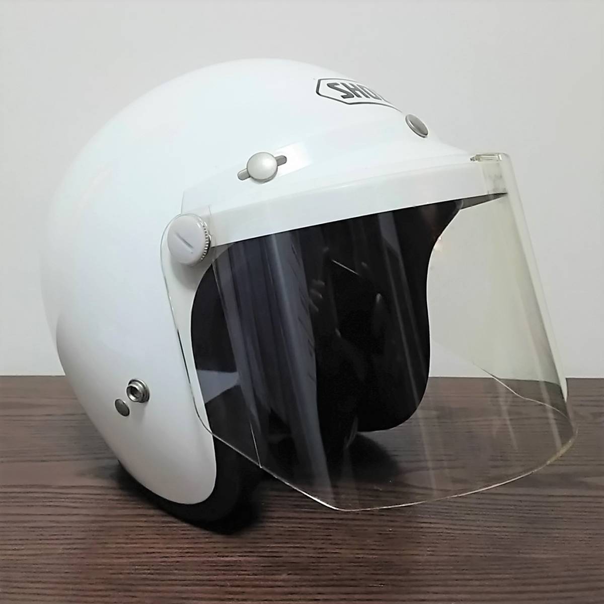 【未使用】SHOE SR-X7 ジェット ヘルメット ヴィンテージ ショーエイ SHOEI SR-X7 - ジェットヘルメット Yahoo!オークション NEW 当時物 記
