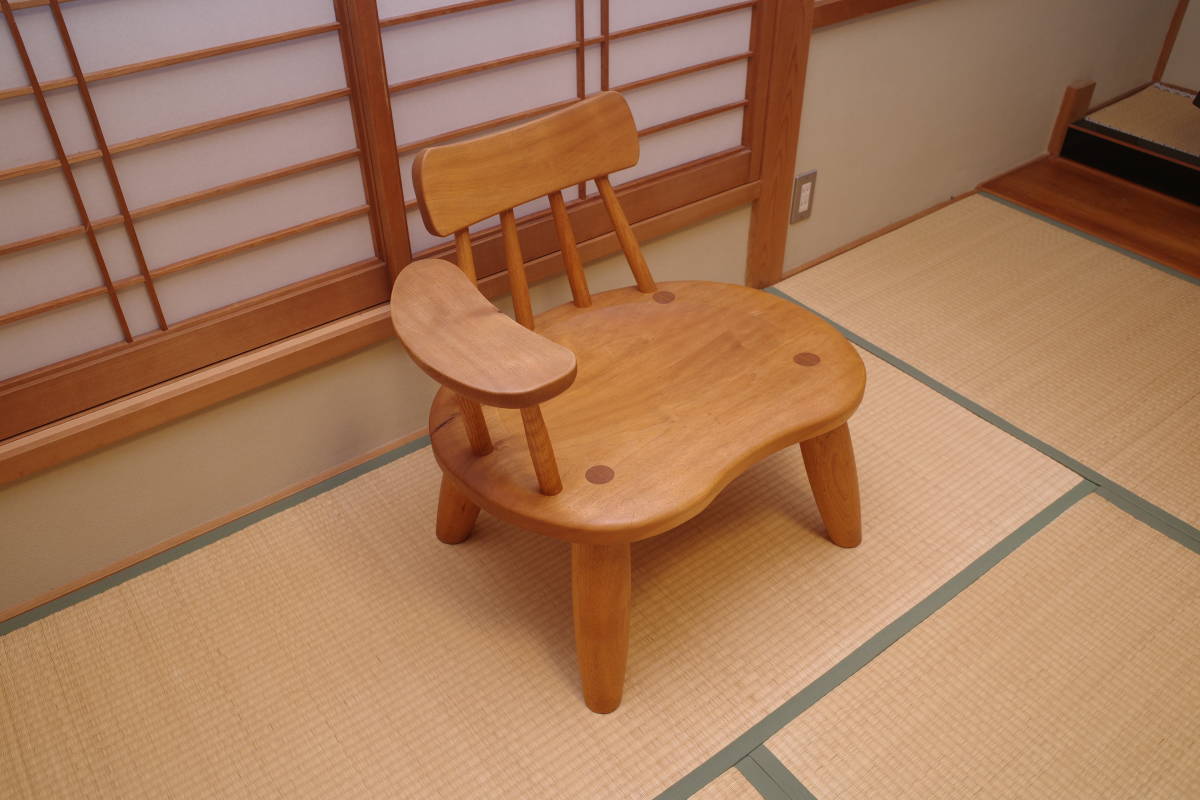 自然木の椅子 芸術作品 家具 ハンドメイド 木の癒し 一点物 安価