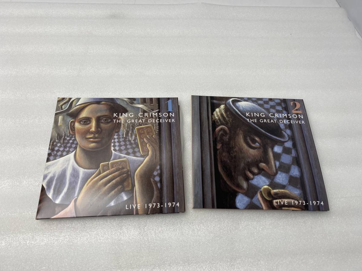  キング クリムゾン 紙ジャケ CDまとめ売り THE GREAT DECEIVER LIVE 1973-1974 /現状品(King Crimson)｜売買されたオークション情報、yahooの商品情報をアーカイブ公開 - オークファン King Crimson