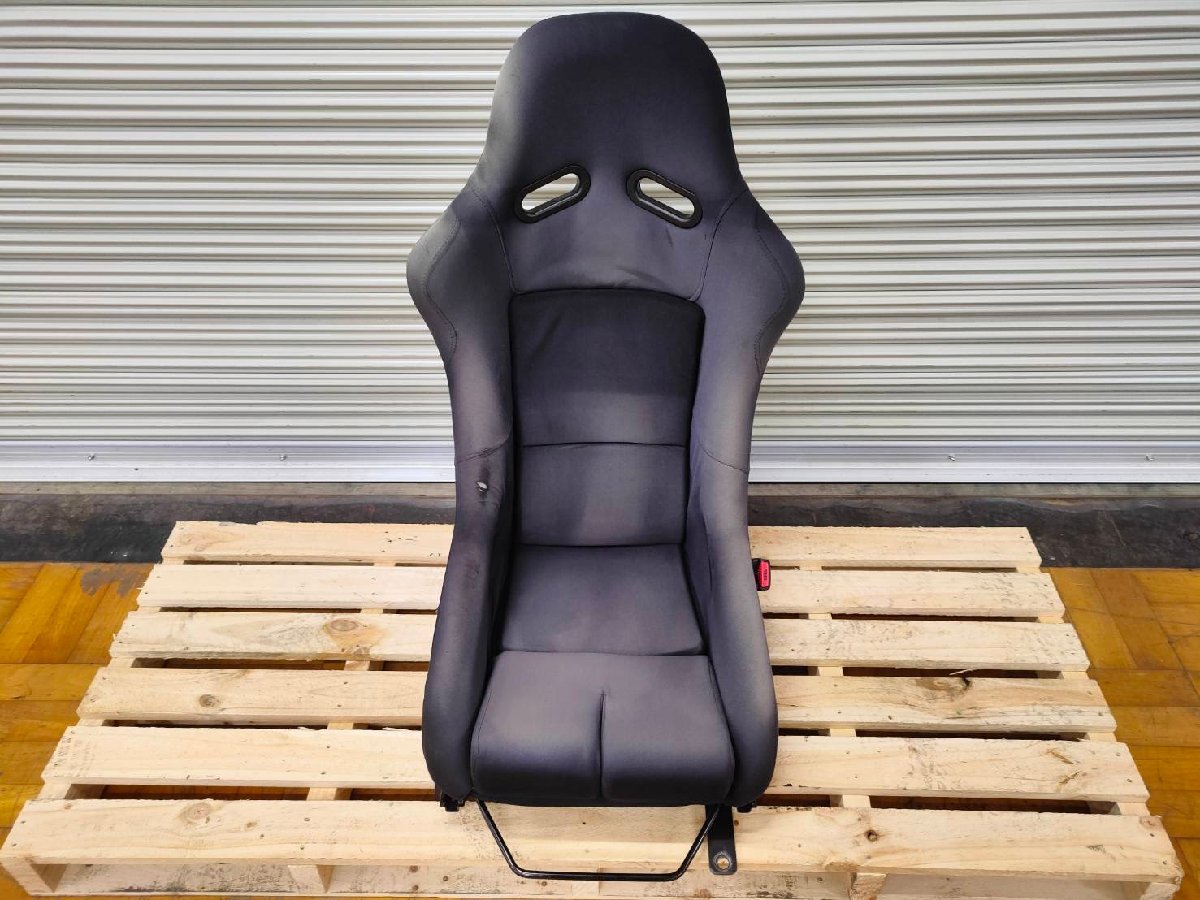 1円スタート！ 社外 メーカー不明 フルバケットシート 運転席 ドライバーズシート シートレール付 SE3P RX-8 　　2202888　　2F2-2　　友