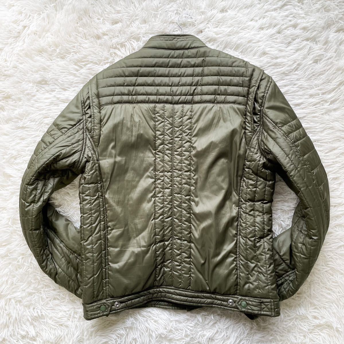 美品! XLサイズ相当 ディーゼルDIESEL ダウンジャケット ライダーズ