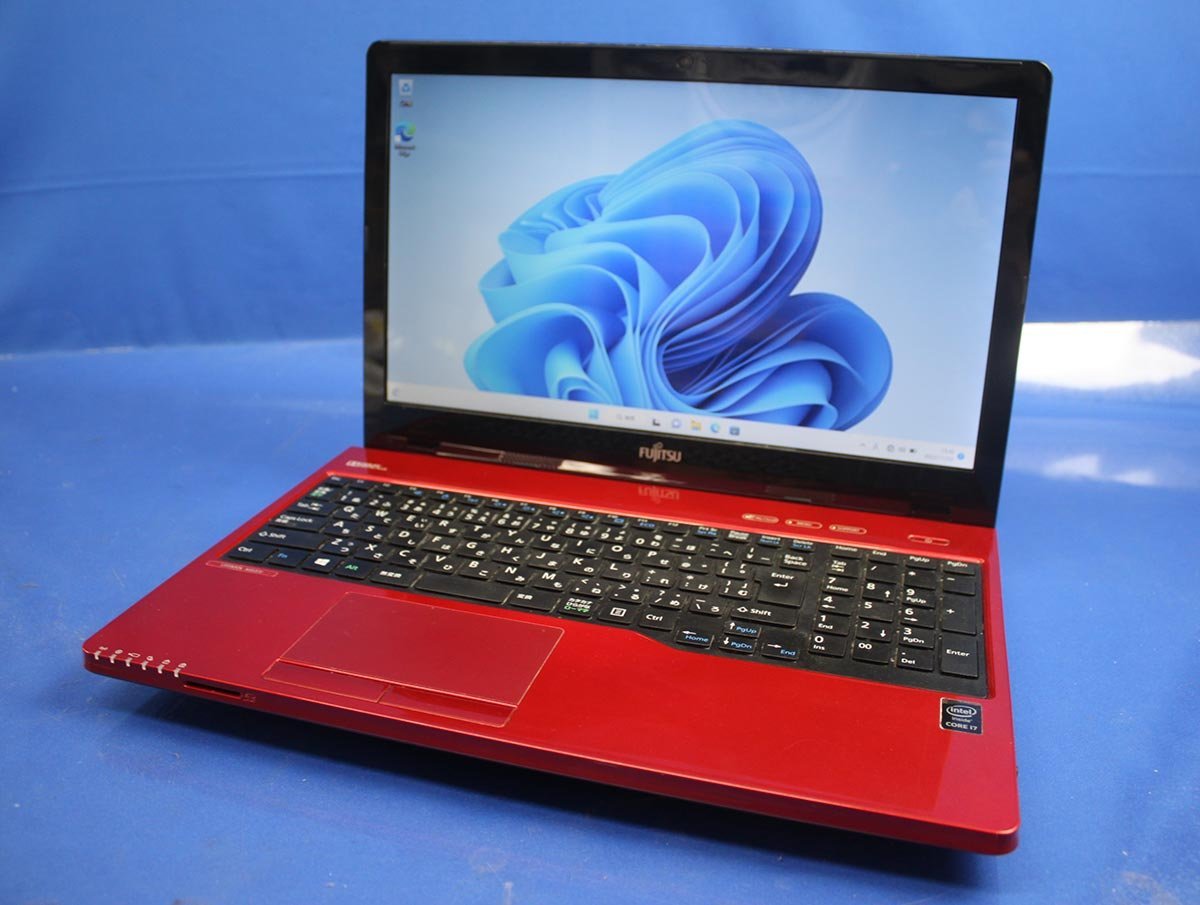 Core - ⁄ i7 富士通 LIFEBOOK FUJITSU i7-4722HQ Windows11 AH53⁄U