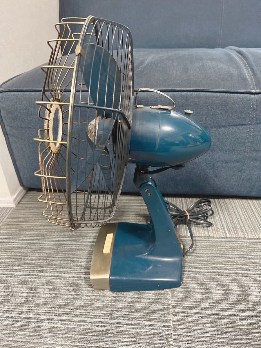 m966 ☆扇風機 昭和レトロFUJI DENKI⁄富士電機 FUJI SILENT FAN