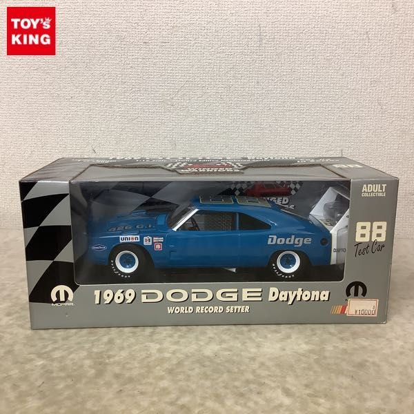 100%新品，格安 1円〜 MOPAR 1/18 1969 ダッジ デイトナ #88 テストカー ブルー(レーシングカー)｜売買されたオークション情報、yahooの商品情報をアーカイブ公開 - オークファン レーシングカー