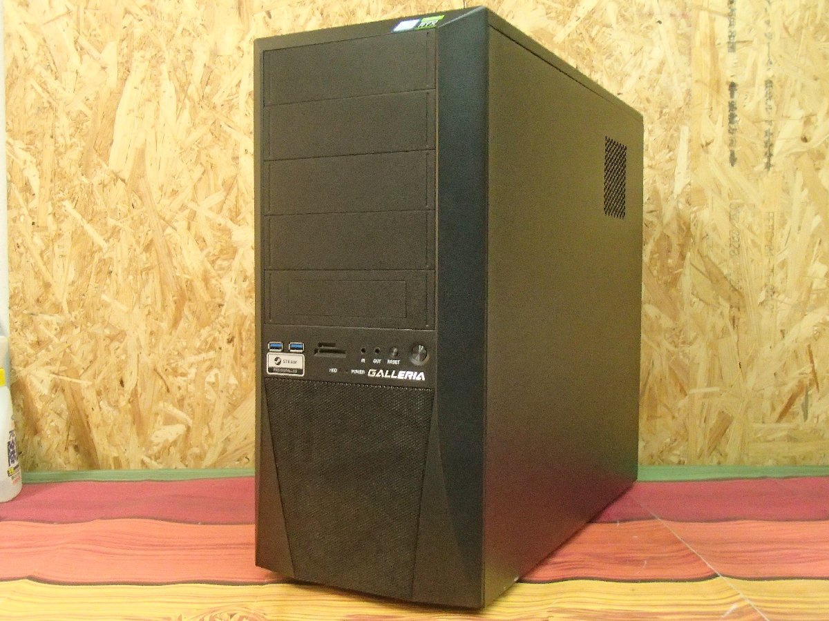 △動作確認済 ドスパラ GALLERIA ZG ゲーミングPC△Core i9-9900KF 