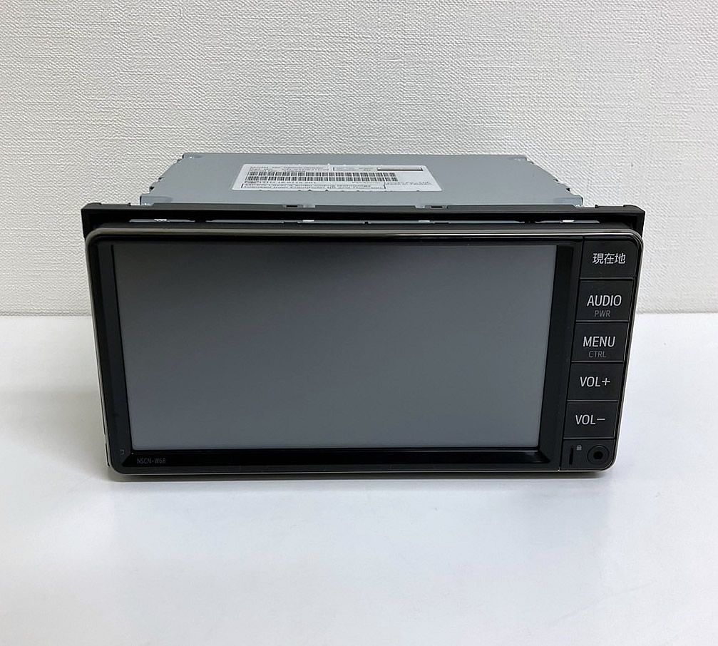 中古】TOYOTA/トヨタ 純正 メモリーナビ NSCN-W68(08605-00B60) 地図 