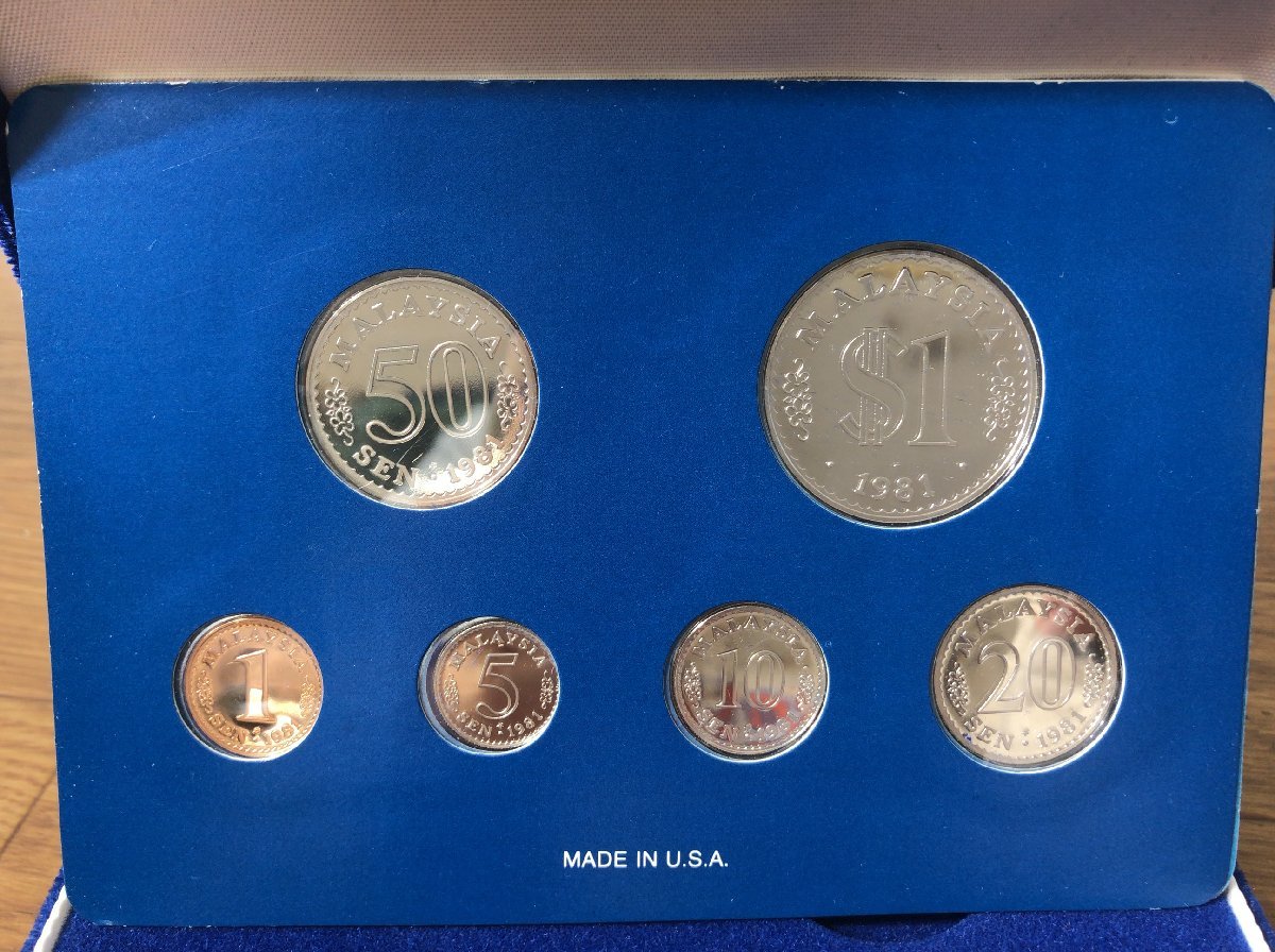 マレーシア 1981年 フランクリンミント マレーシア 1980年 フィリピン プルーフ 硬貨 セット○D112M237 500リンギット