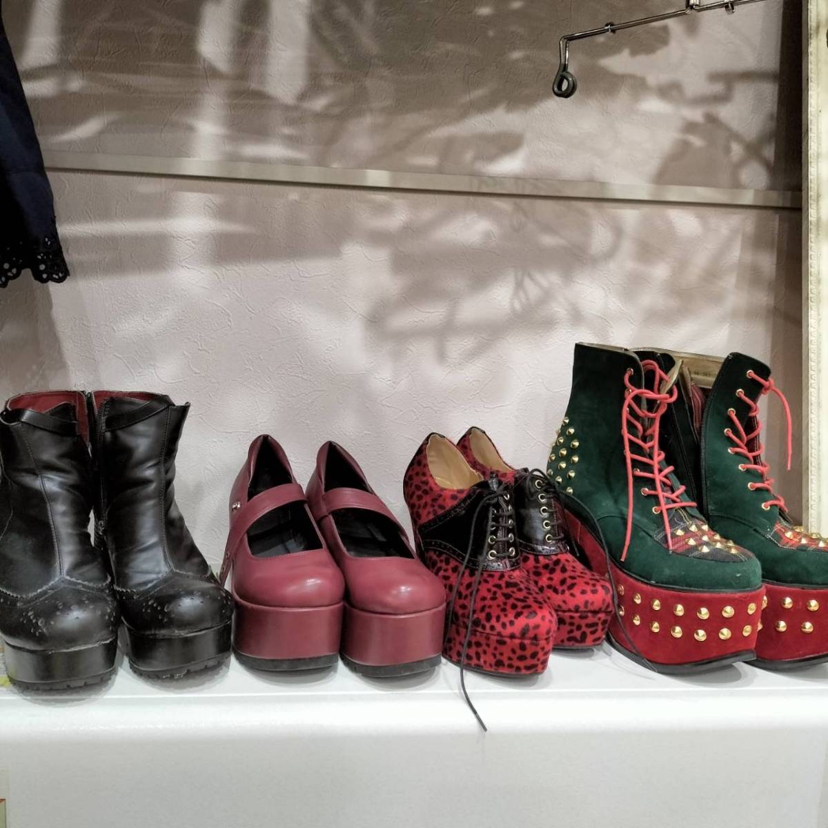 ヨースケ YOSUKE 厚底 ゴスロリ系 ロリータ系 可愛い 靴 4点  