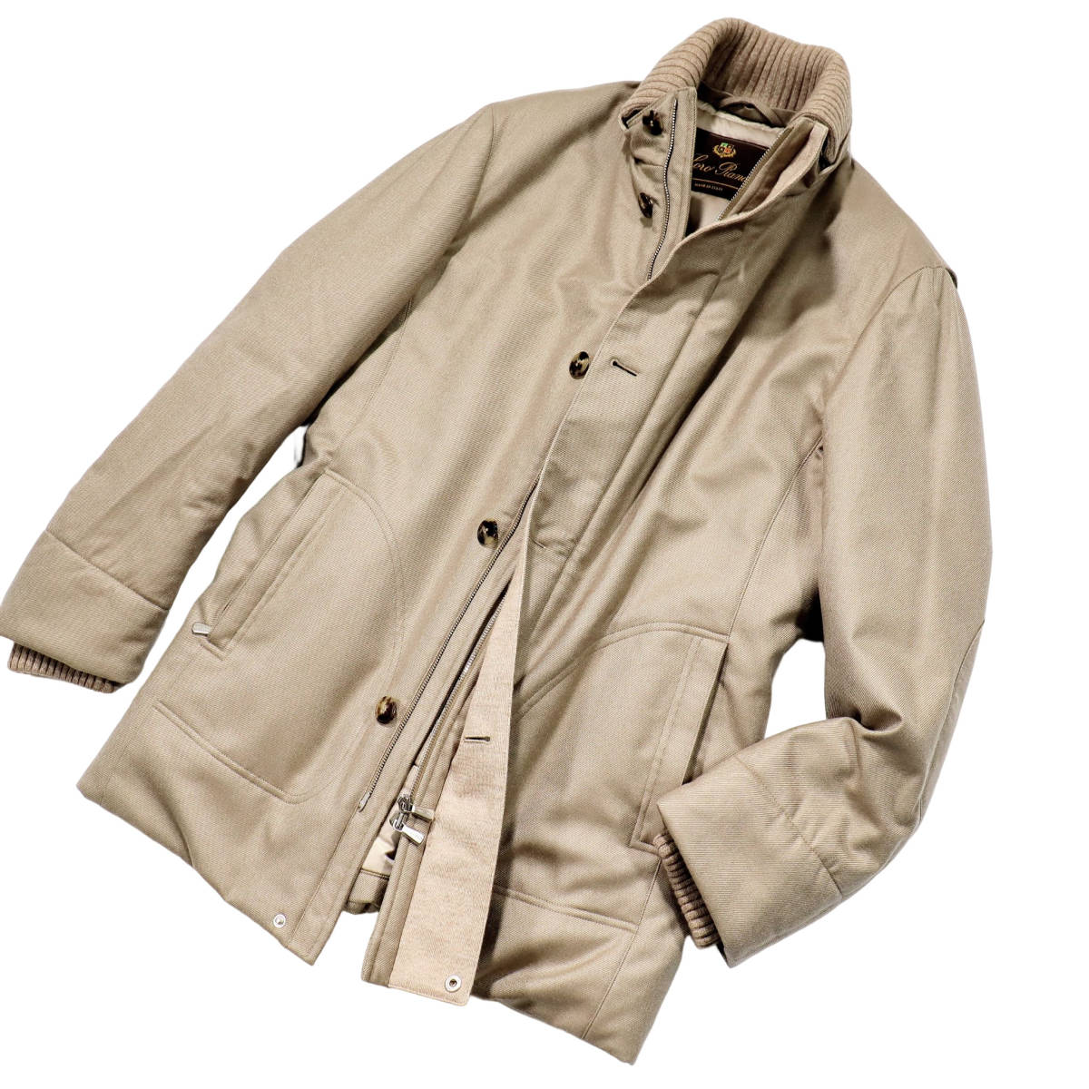 怪物級ベビーカシミヤ100%◎未使用同「Loro Piana/ロロピアーナ」VIP 