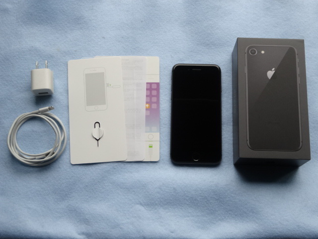 Apple アップル iPhone8 64GB バッテリー97% 64GB 0 SIMフリー MQ782J