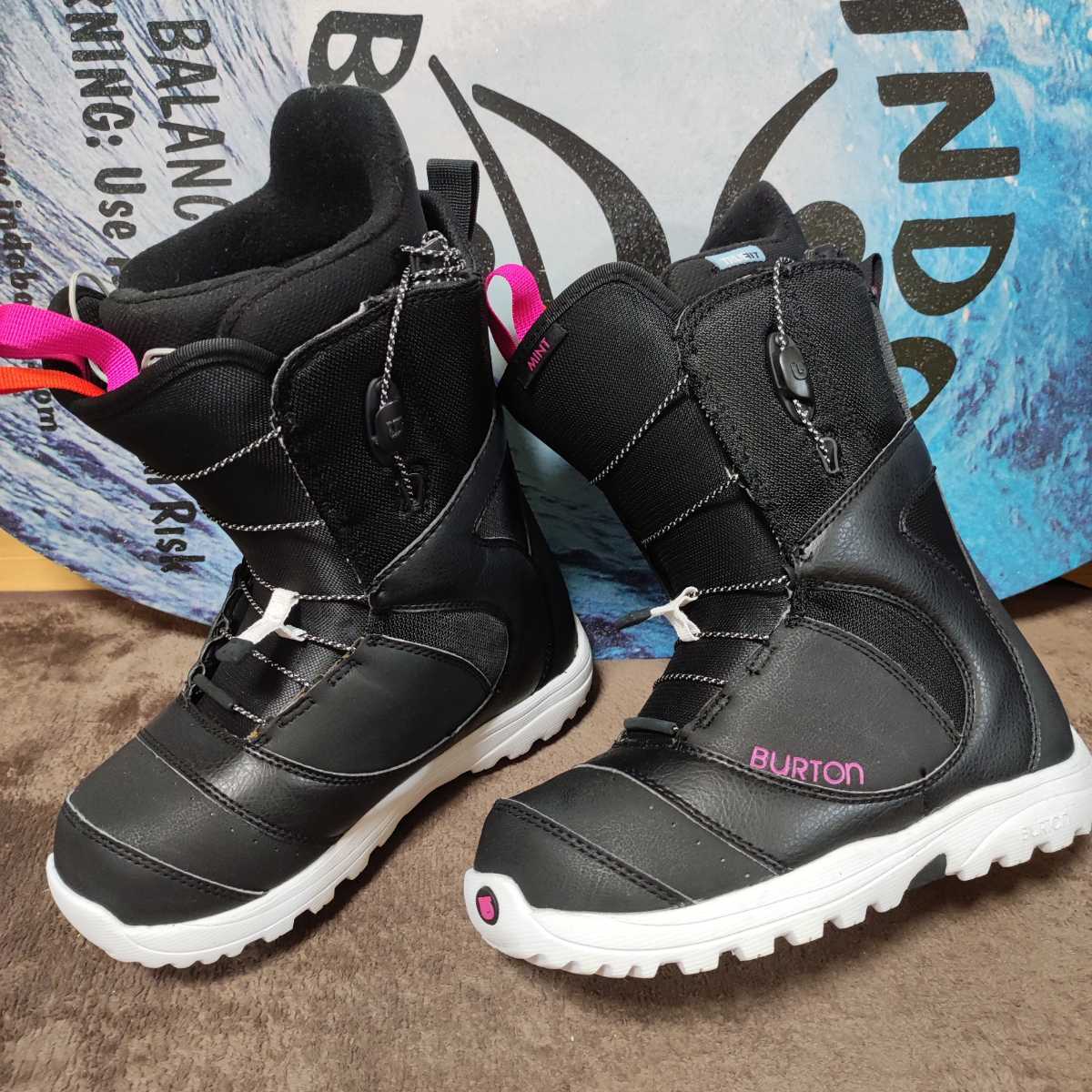 ウィンタースポーツ 大人気 BURTON スノボ ブーツ MINT 23cm ジュニア
