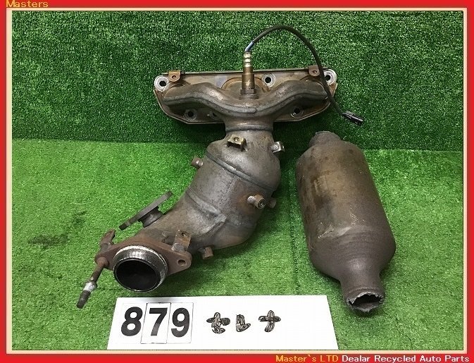 【送料無料】GFC27 セレナ HWS 前期 純正 エキマニ/触媒/コンバーター MR20-DD 2個セット マフラー MR20DD 140E2-5TE0A/200A0-5TA0A