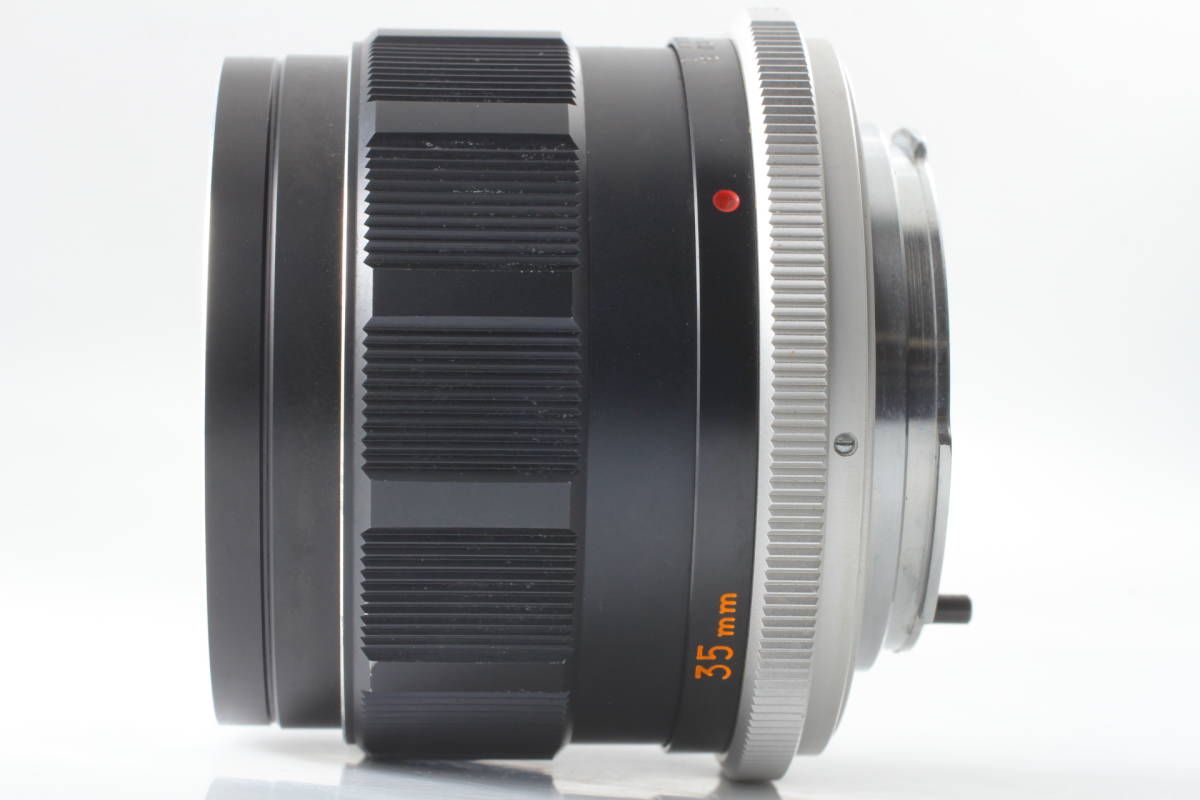 【美品】MINOLTA MC W.ROKKOR-HG 35mm f/2.8 Wide Angle Lens ミノルタ 広角 134@oy_6